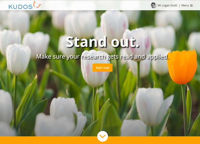 New Kudos homepage goes live