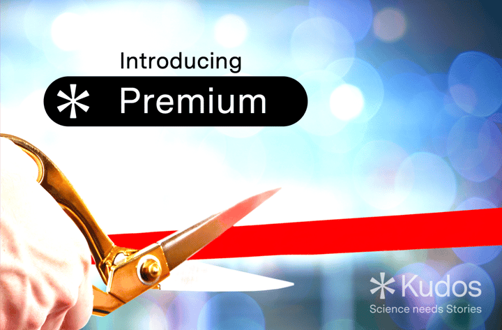Kudos launches premium products to showcase research from the earliest stage through to publication and beyond
